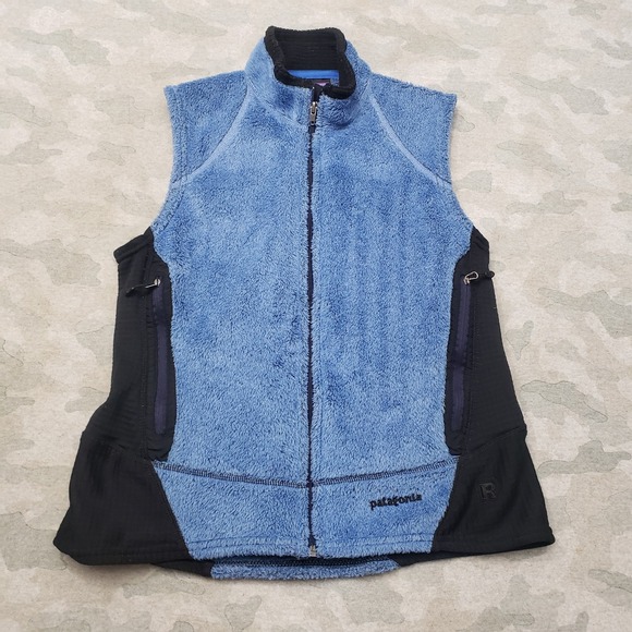 Patagonia Jackets & Blazers - Vintage Patagonia Vest Womens Large Blue Regulator Full Zip Y2k Gorpcore